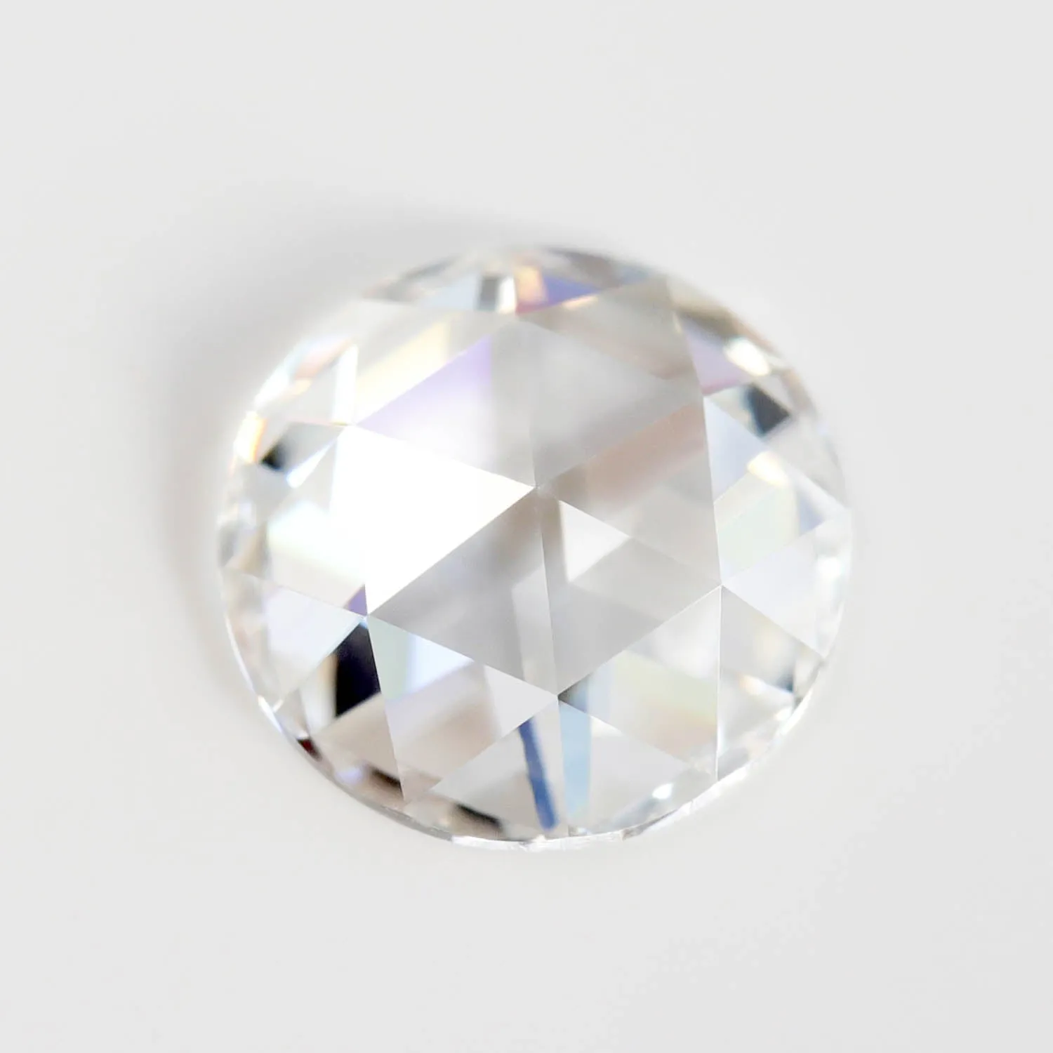 . Rose Cut Moissanite