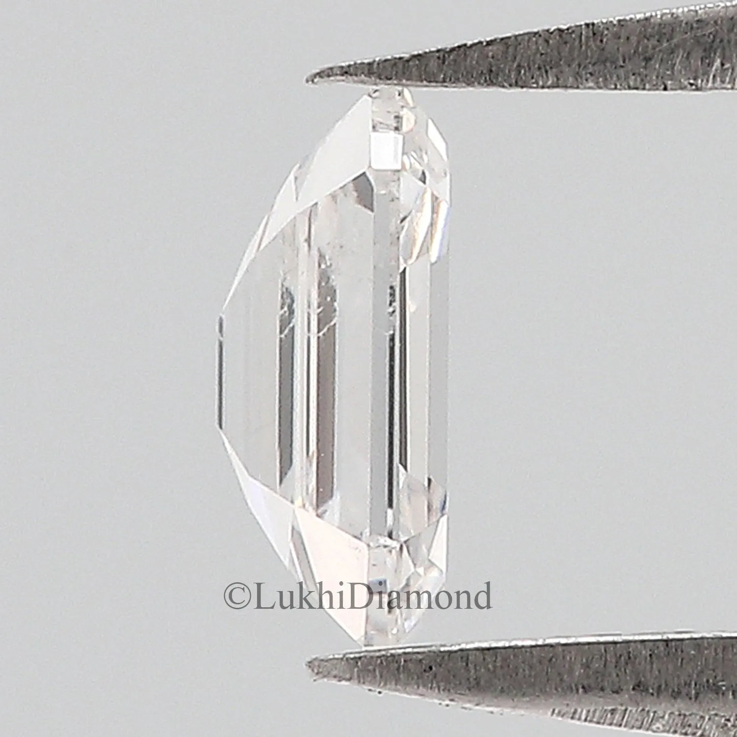 0.53 CT Emerald Brilliant Cut Lab Grown Diamond Lab Created Loose Diamond Emerald CVD Diamond Lab Made Emerald for Engagement Ri