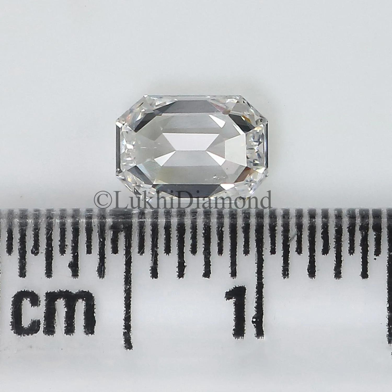 0.53 CT Emerald Brilliant Cut Lab Grown Diamond Lab Created Loose Diamond Emerald CVD Diamond Lab Made Emerald for Engagement Ri