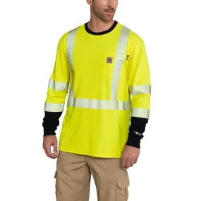 102905 - Flame-Resistant High-Visibility Force Long-Sleeve T-Shirt -Class 3