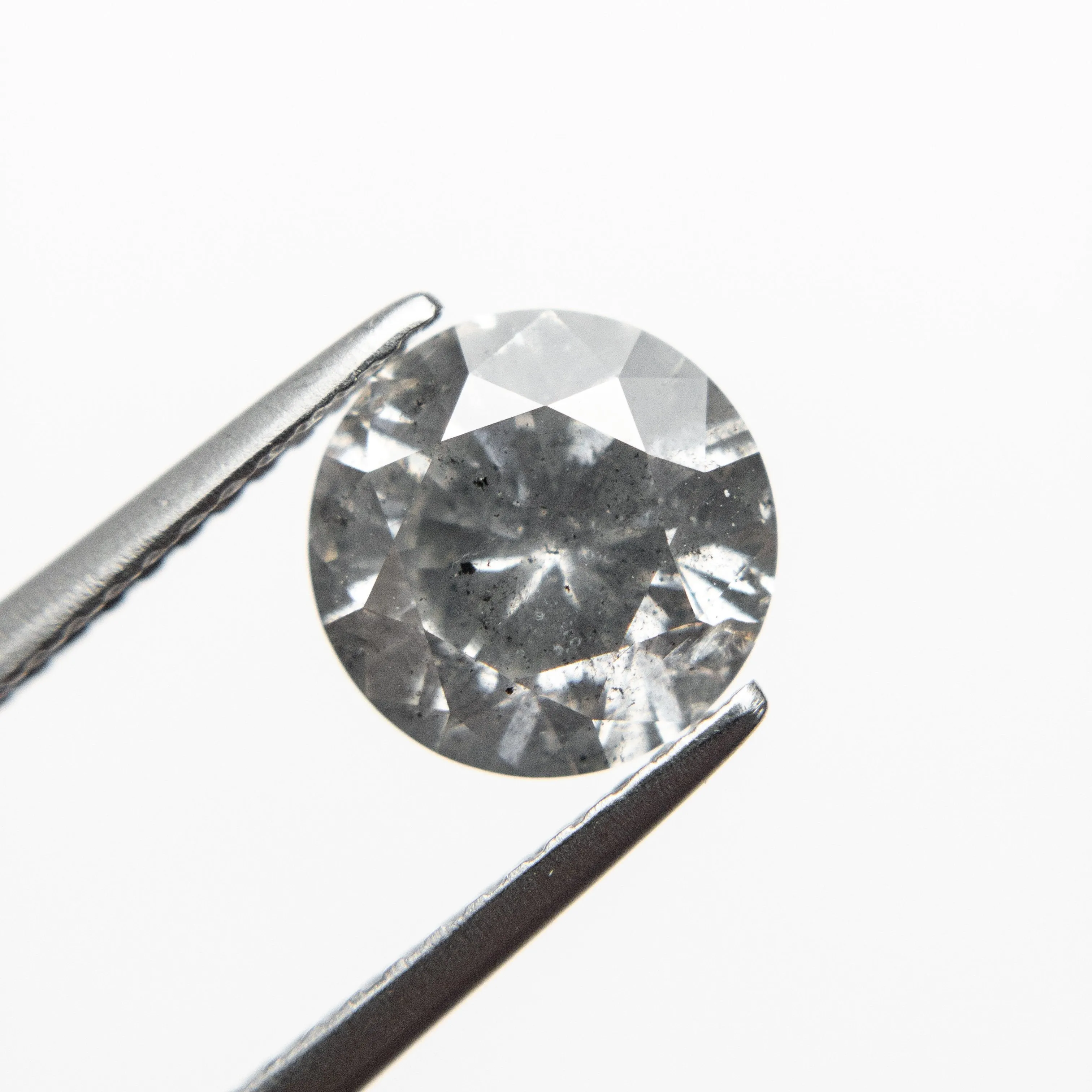 1.93ct 8.00x7.97x4.77mm I1 Fancy Grey Round Brilliant 18671-02