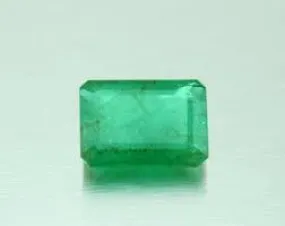 4X6 MM OCTAGON ENHANCED GENUINE EMERALD  LOOSE GEMSTONE