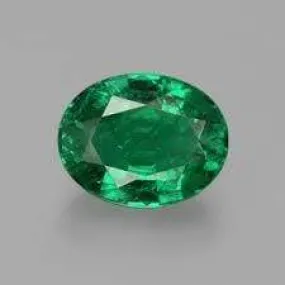 4X6MM OVAL CUT GENUINE EMERALD LOOSE GEMSTONE