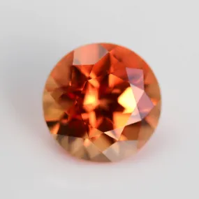 5mm Round Lab-grown Padparadscha Sapphire - 101950