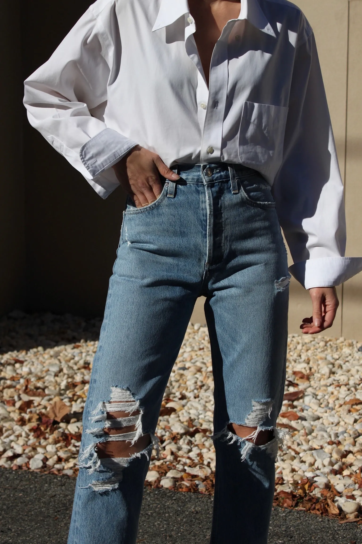 90s Mid Rise Loose Fit Jean