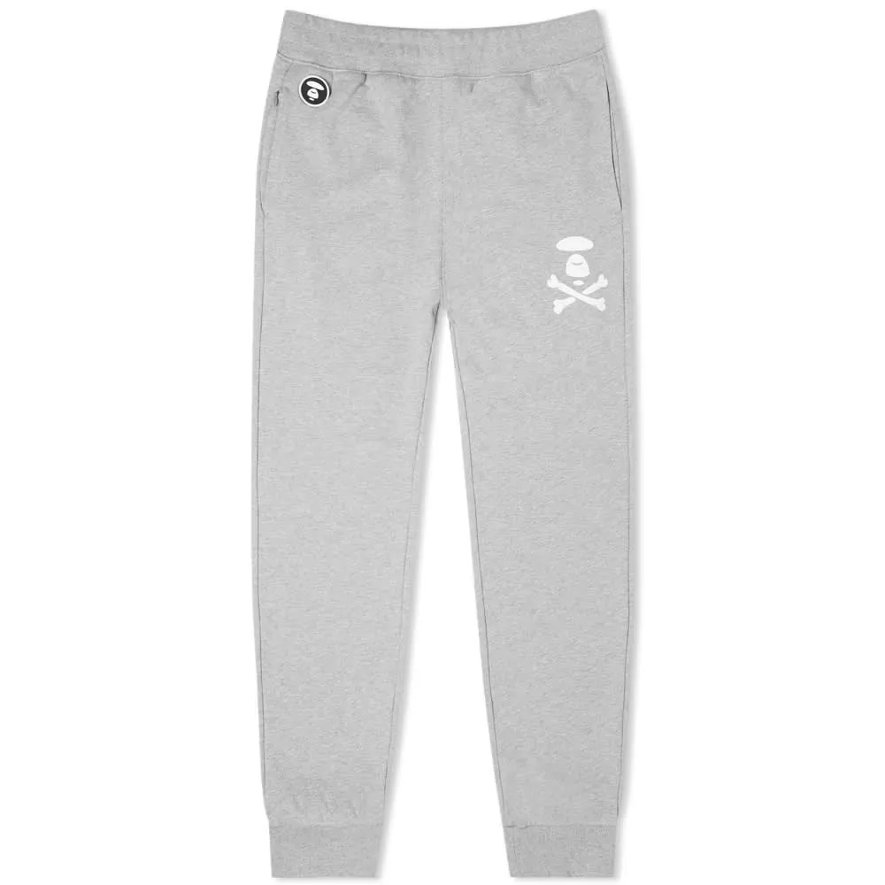 AAPE Ape Skull Sweat PantHeather Grey