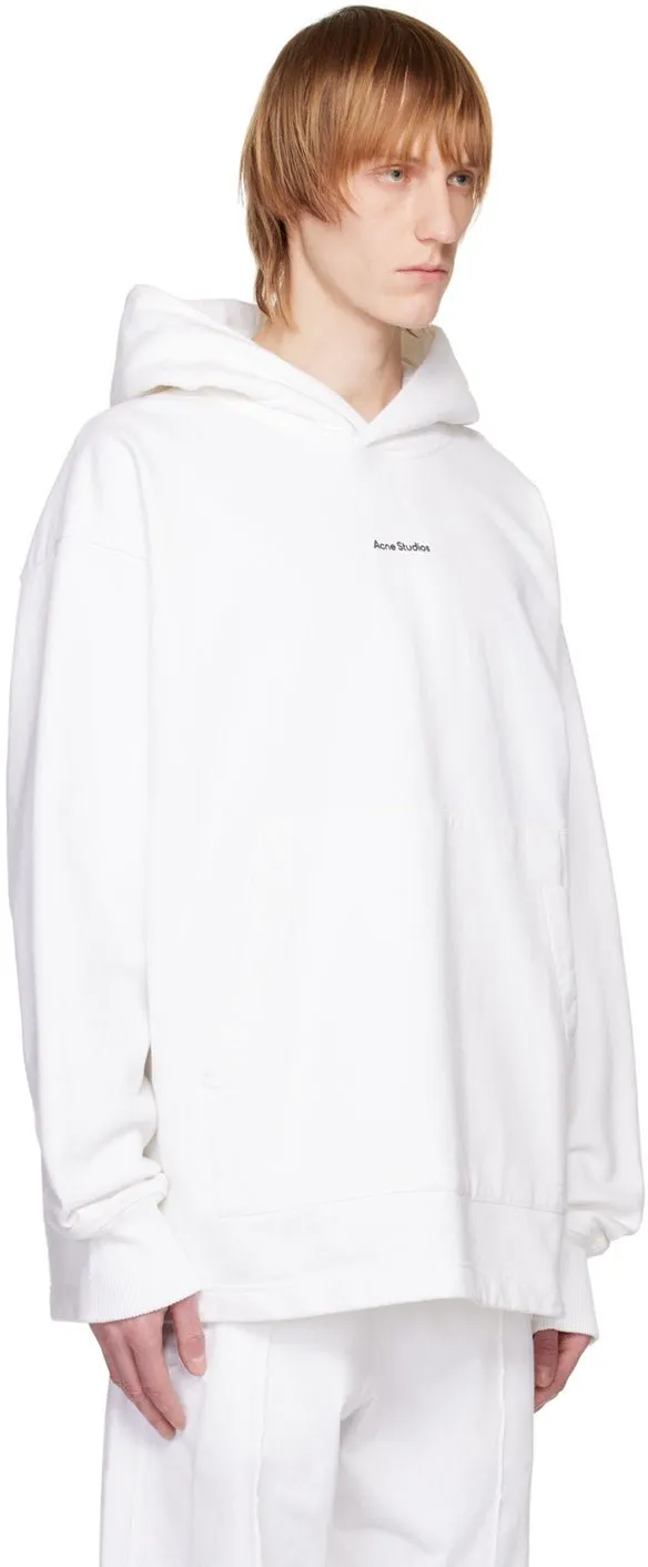 Acne Studios Sweat à capuche white