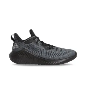 adidas alphabounce+ j kids core black trace grey met grey six