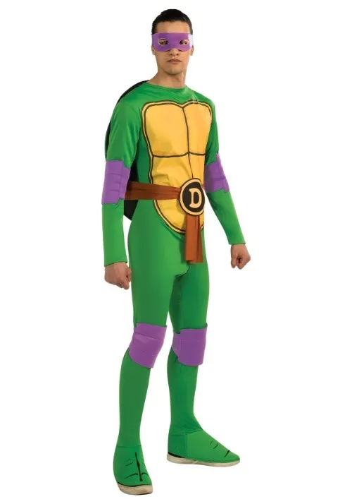 Adult Classic Teenage Mutant Ninja Turtles Donatello Costume | Adult TMNT Costumes