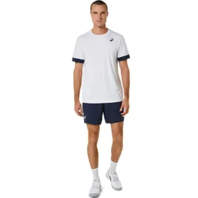 Asics T-Shirt Court SS Top Tennis Heren Wit