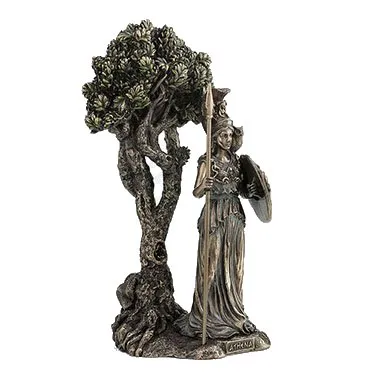 Athena Under the Olive Tree Figurine