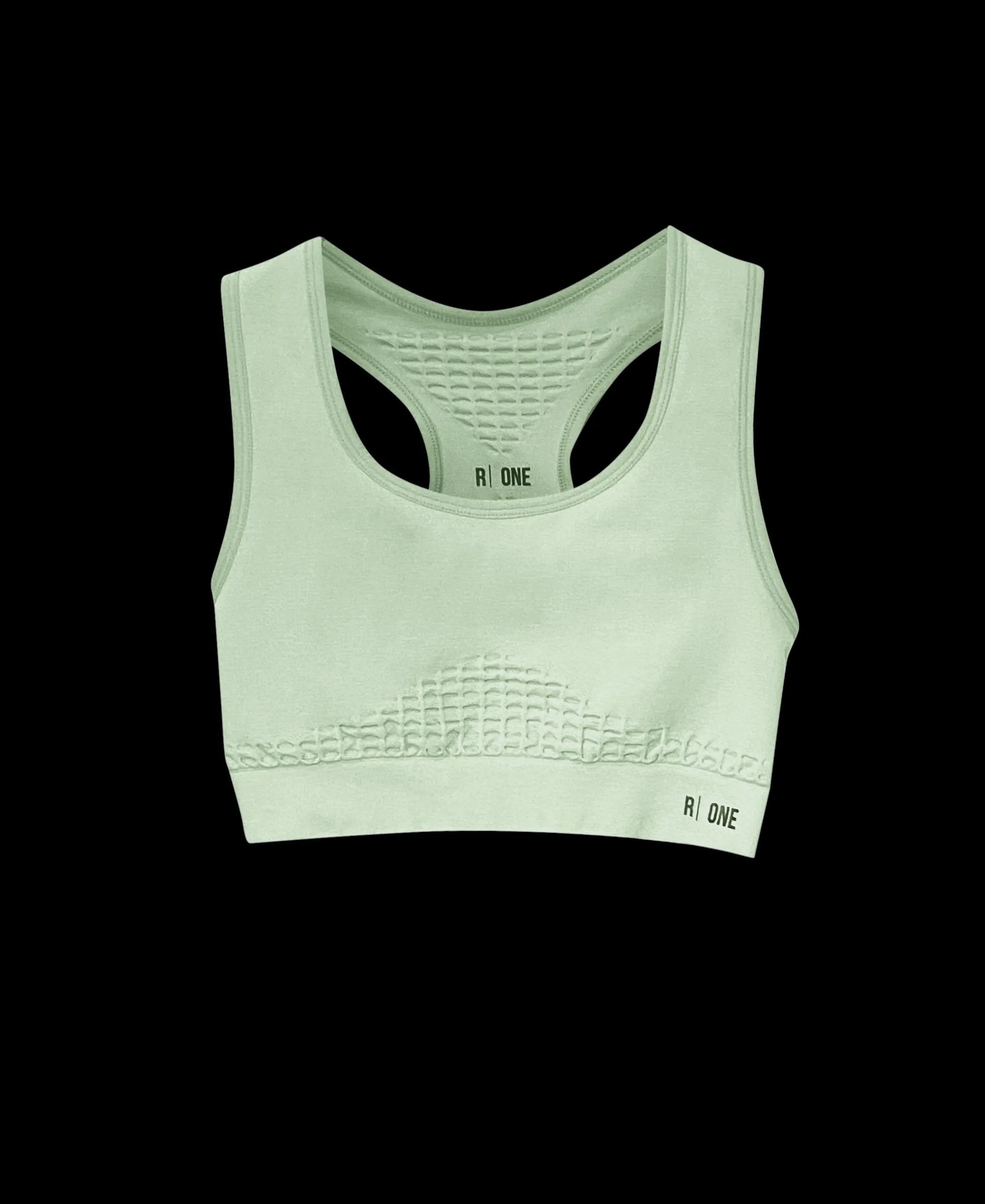 B-Confident Recycled Sports Bra Misty Jade