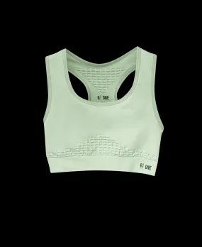 B-Confident Recycled Sports Bra Misty Jade