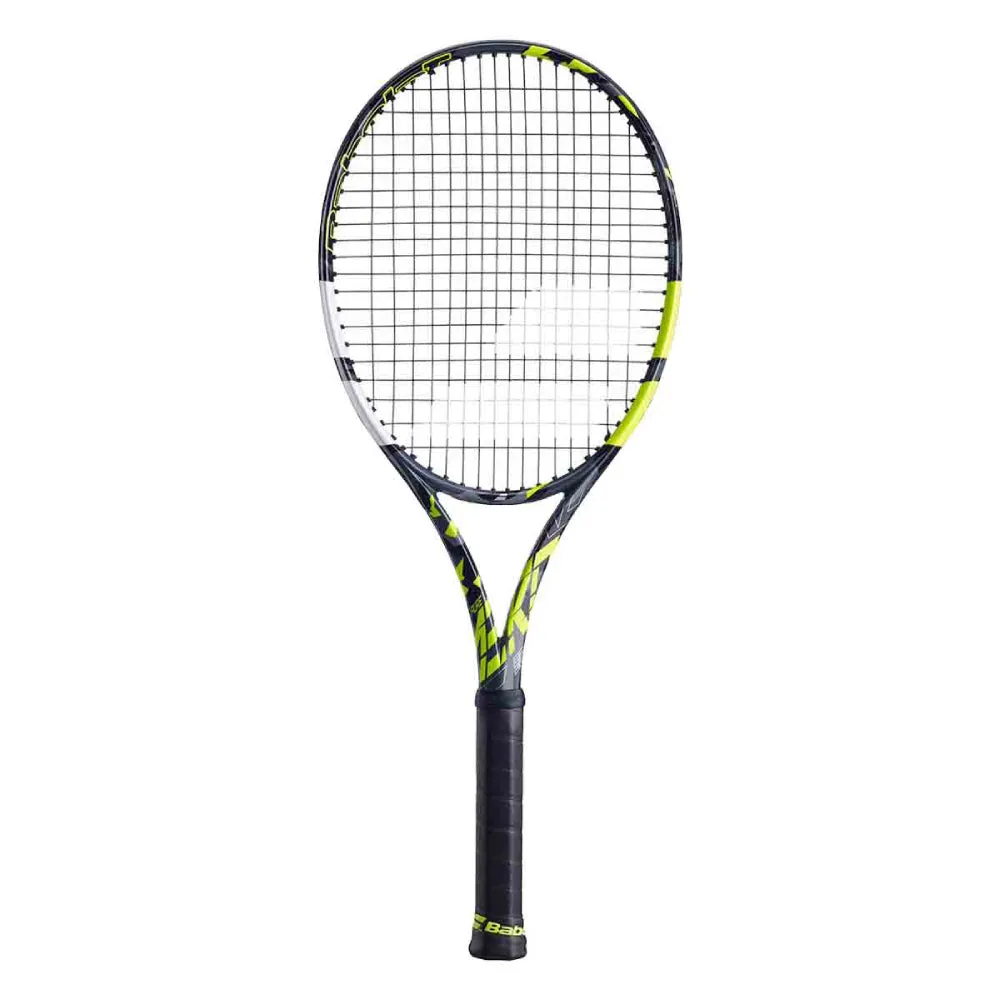 Babolat Pure Aero 98 Unstrung Tennis Racquet (Grey/Yellow/White)