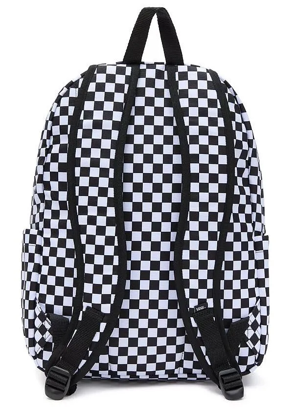 backpack Vans Old Skool Check - Black/White