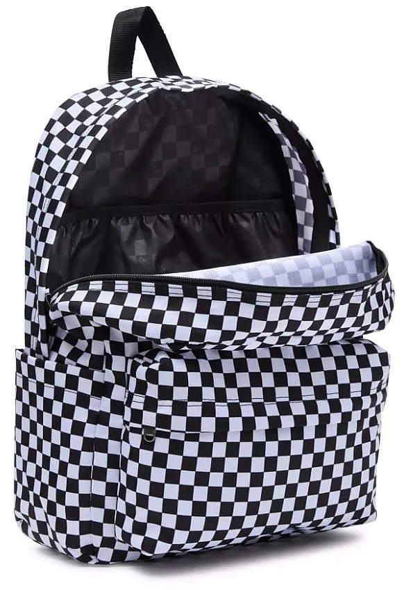 backpack Vans Old Skool Check - Black/White