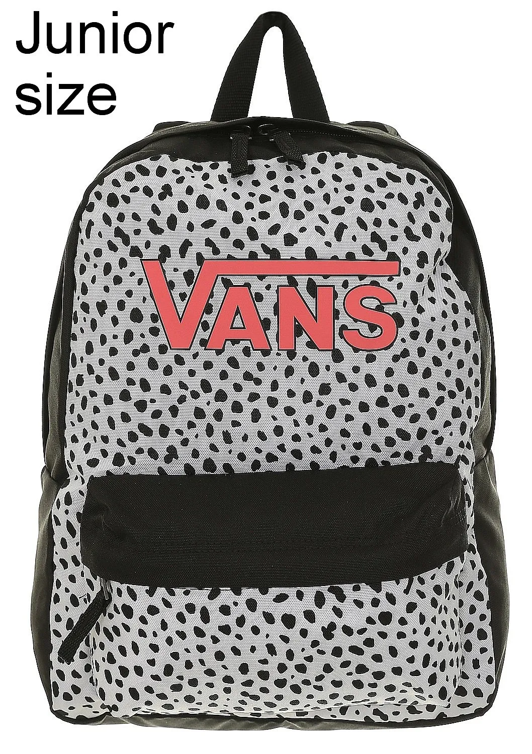 backpack Vans Realm - Dalmatian Black/White - girl´s