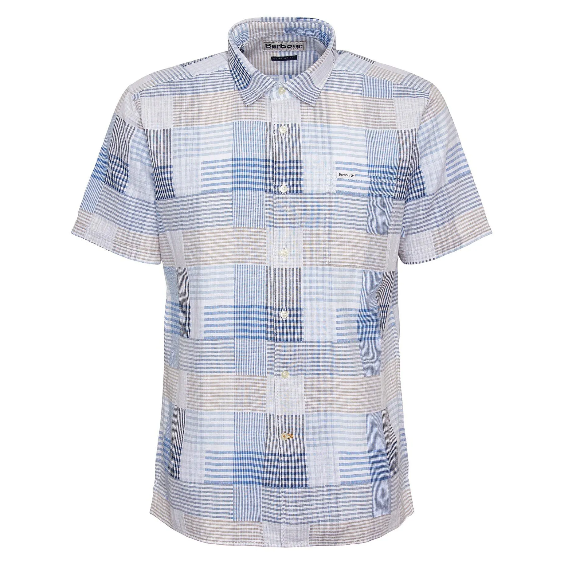 Barbour Men's Oakshore Summer Shirt in Sky