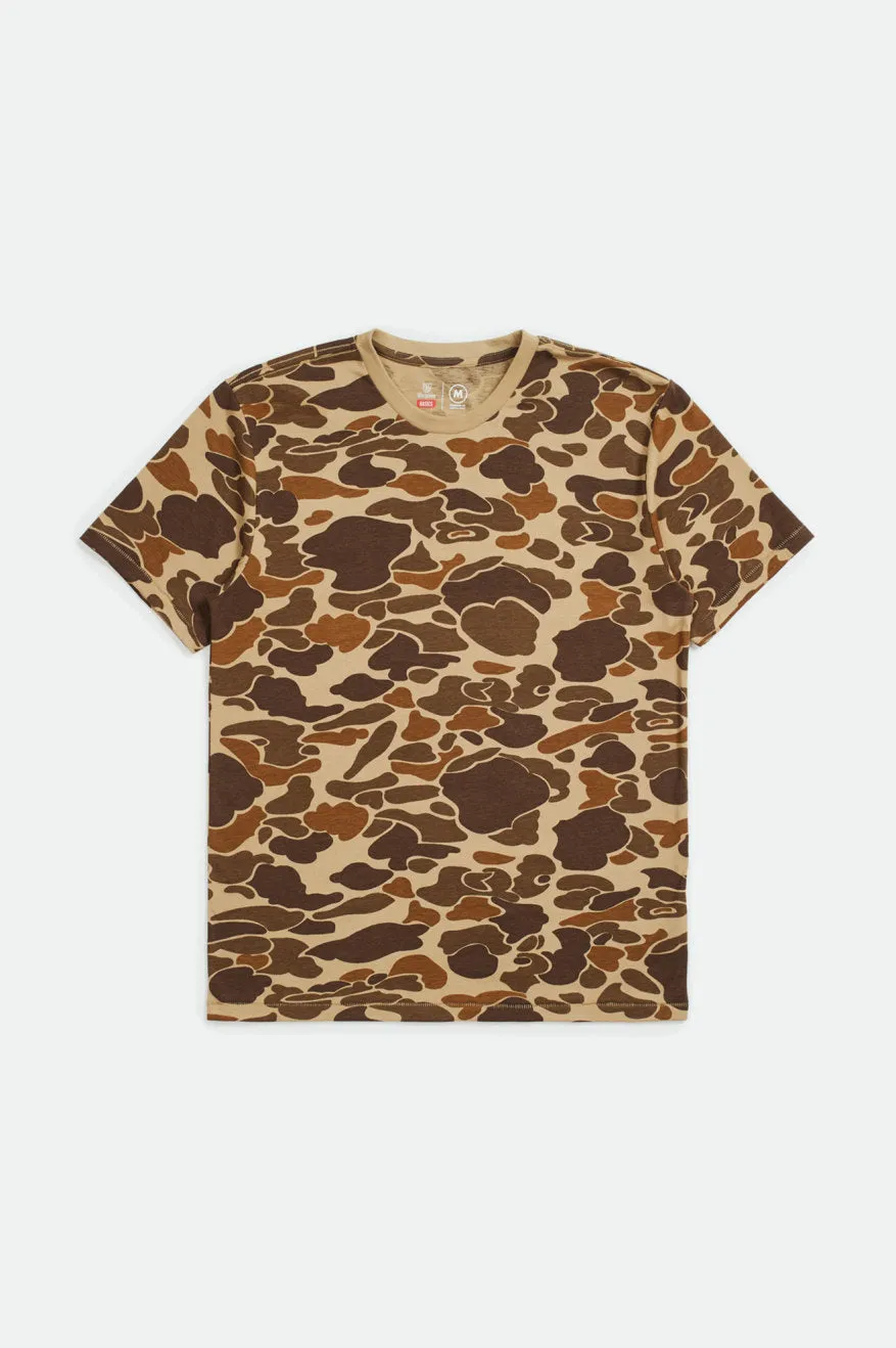 Basic S/S Premium Tee - Duck Camo