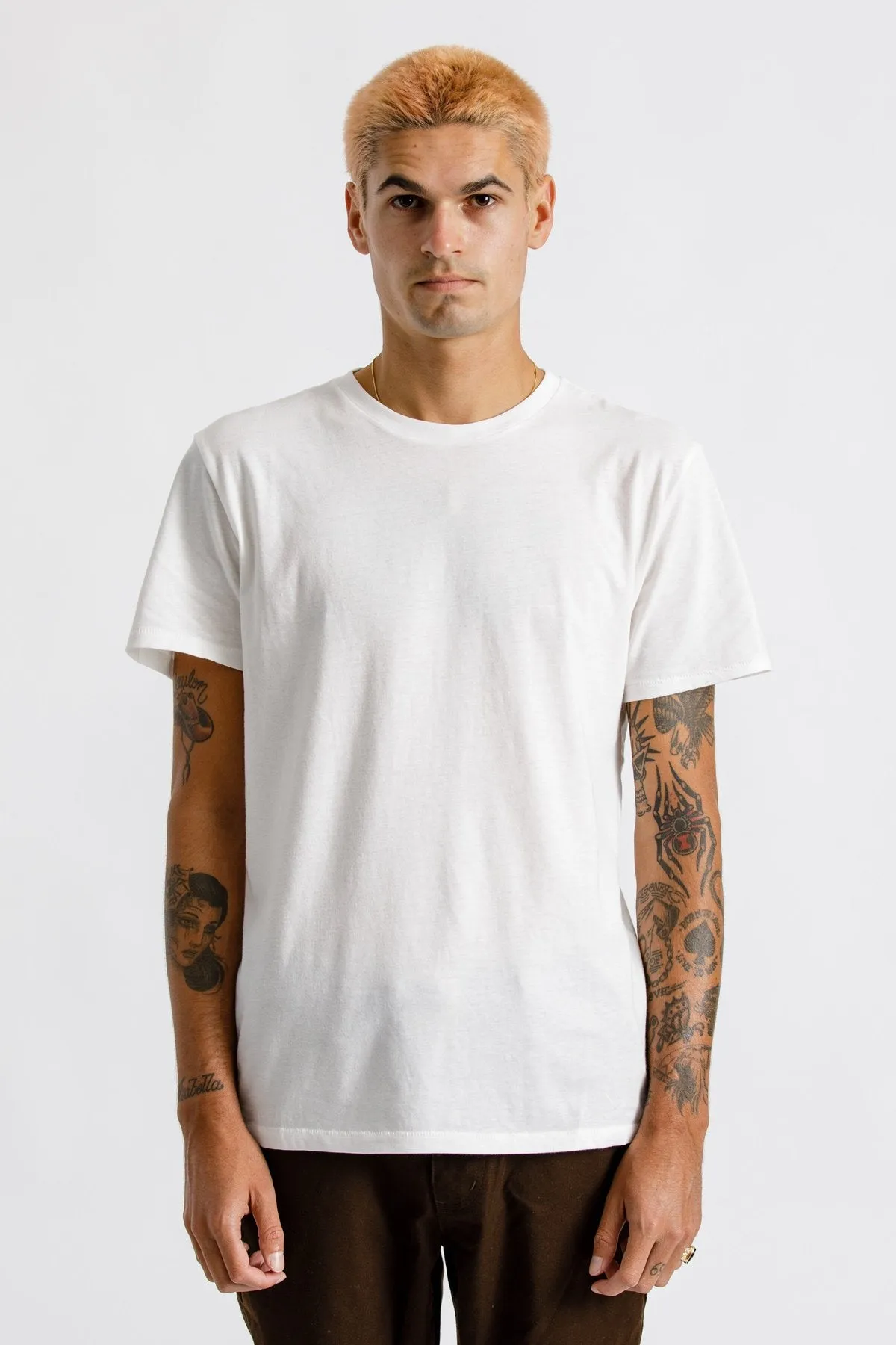 Basic S/S Premium Tee - Off White