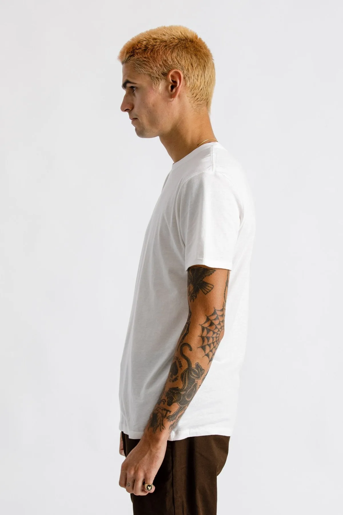 Basic S/S Premium Tee - Off White