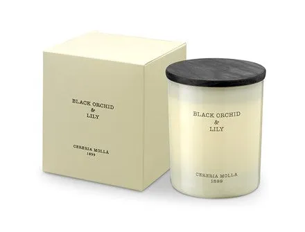 Black Orchid & Lily Ivory 8 0z/230 gm. Premium-Candle