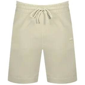 BOSS Sewalk Sweat Shorts Beige