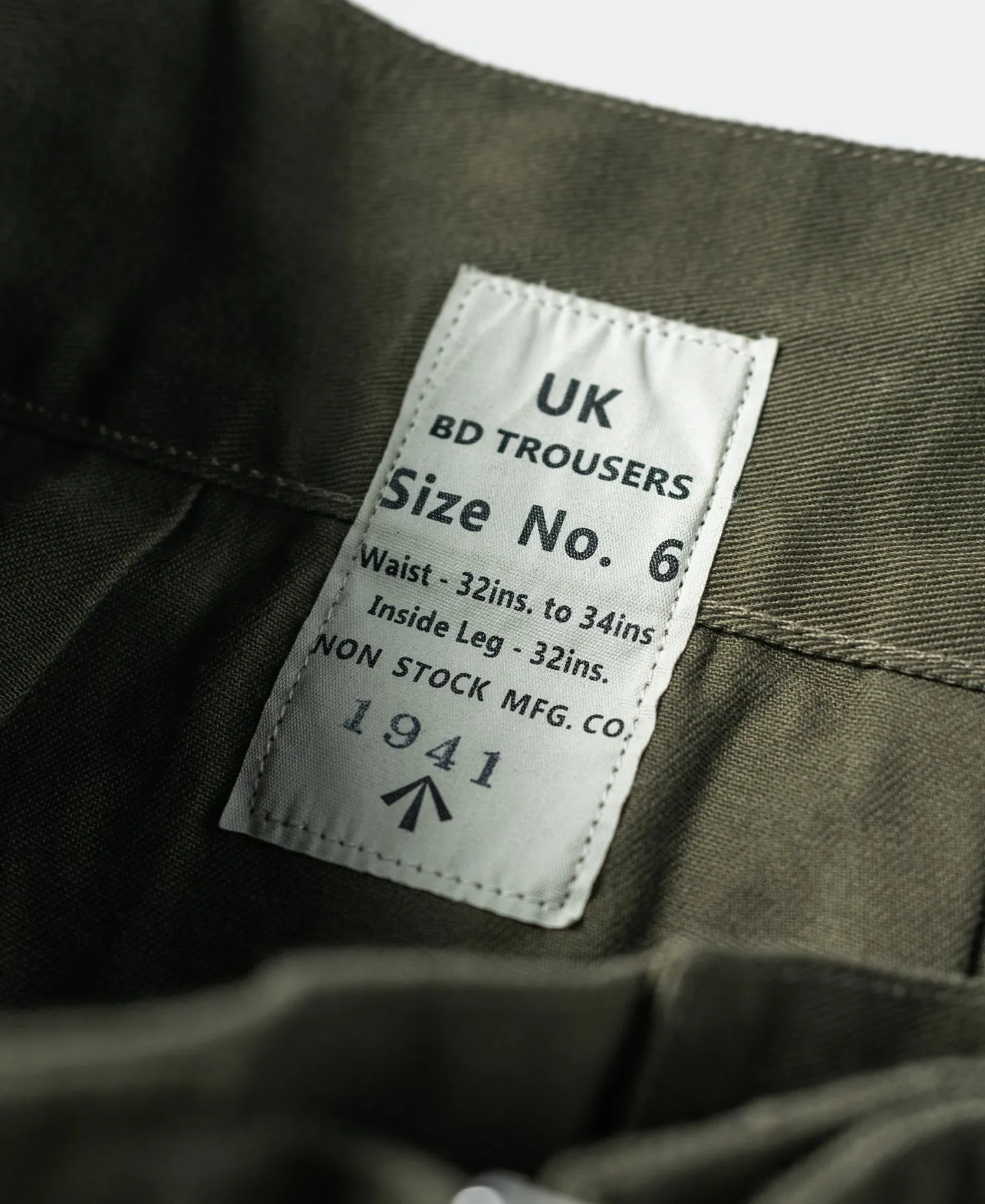 British Army KD-1941 Shorts - Olive