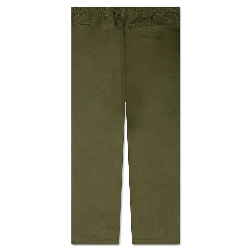 Brushed Beach Pant - Olive