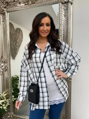 Button up Check Blouse Bethlar