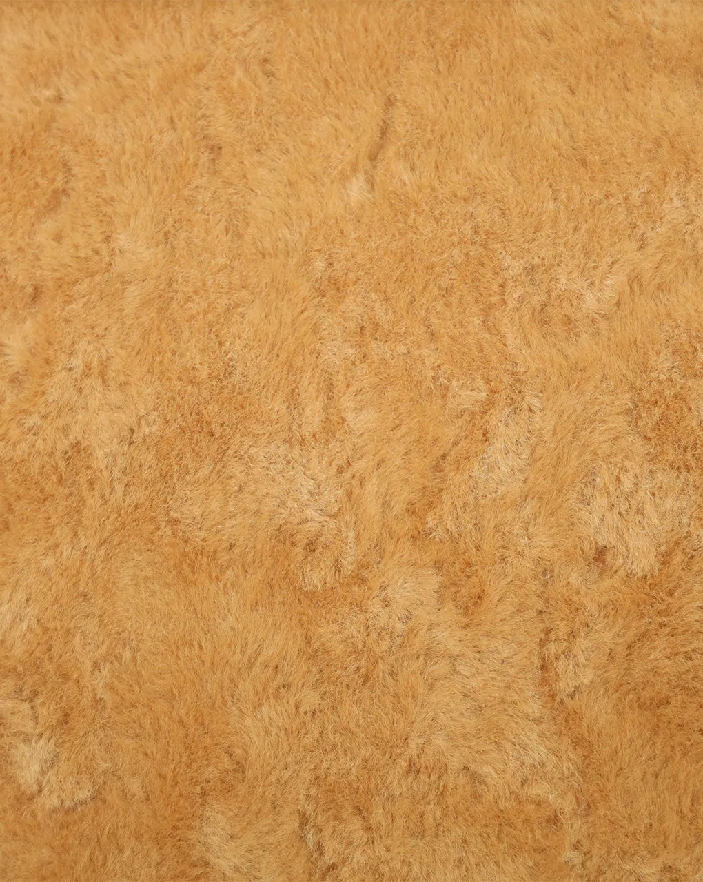 CAMEL BEIGE ARTIFICIAL FUR FABRIC