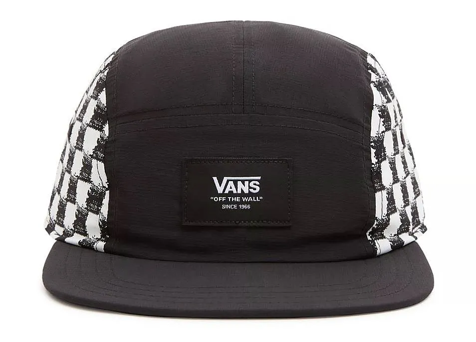 cap Vans Diy Checkerboard Curved Bill Camper - Black - men´s