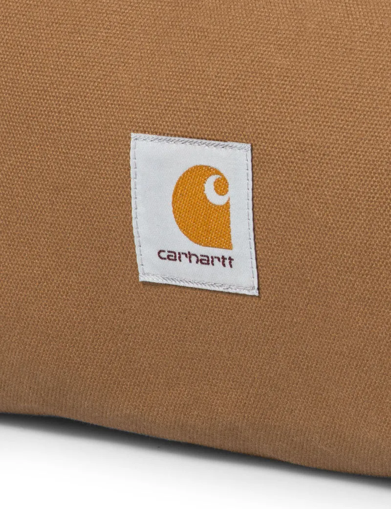 Carhartt Wip Canvas Washbag Hamilton Brown