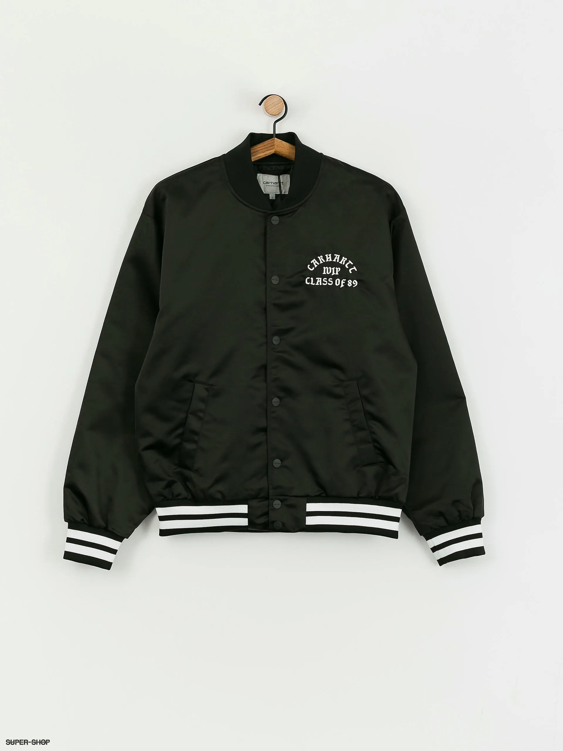 Carhartt WIP Class of 89 Bomber Jacket (black/white)