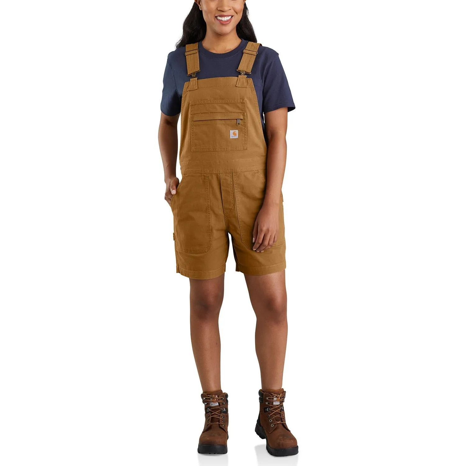 Carhartt Women's Rugged Flex Canvas Shortall