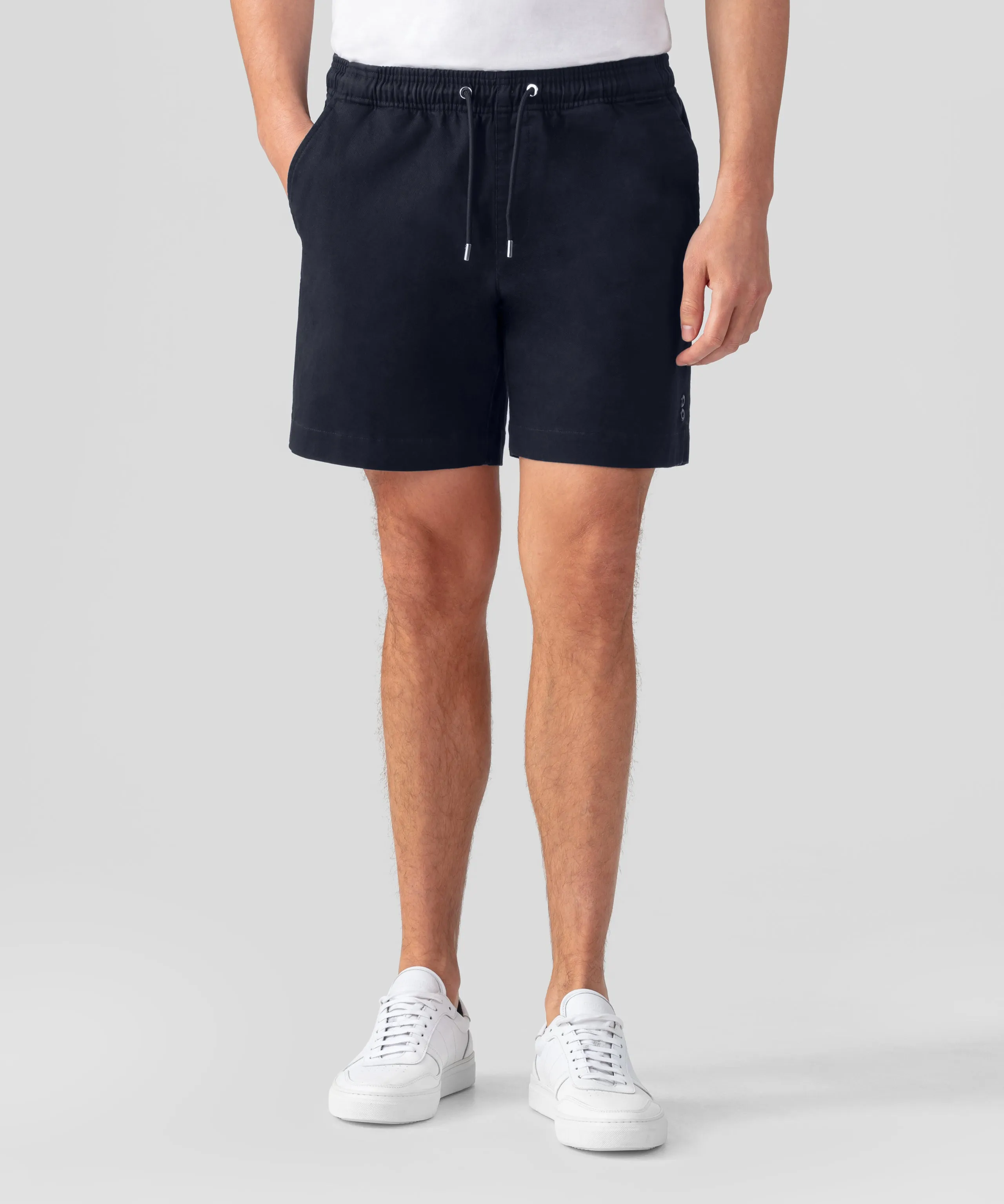 Chino Sports Shorts: Navy