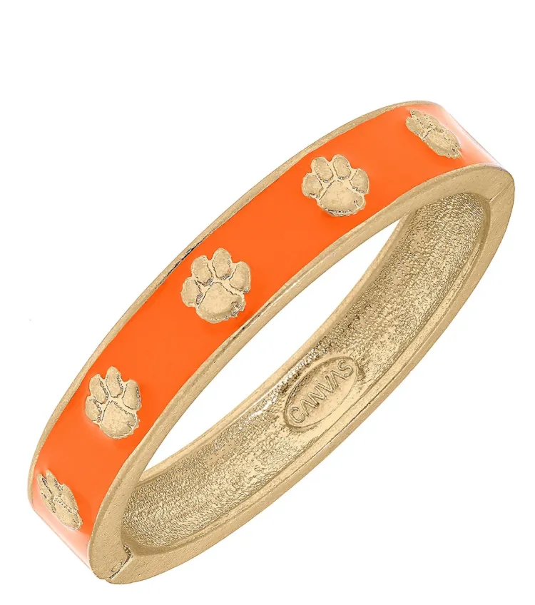 Clemson Tigers Bracelet - Canvas Style