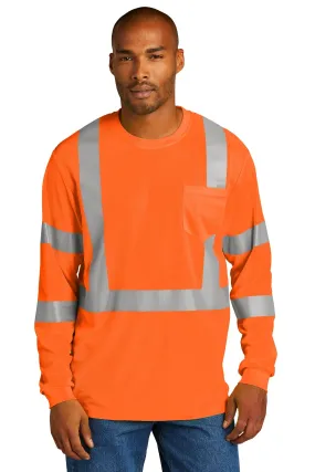 CornerStone  ANSI 107 Class 3 Mesh Long Sleeve Tee. CS203