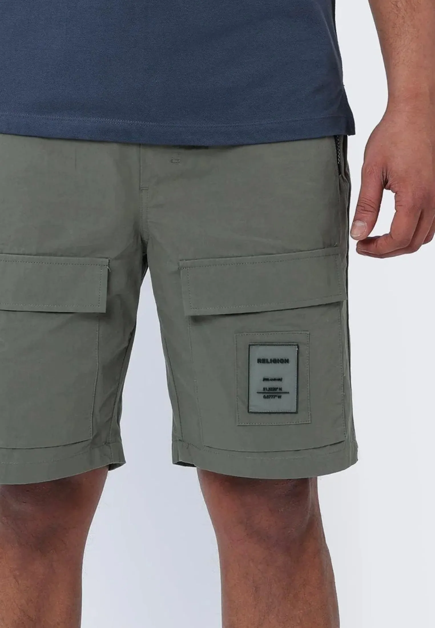 COTTON TERRACE SHORTS OLIVE