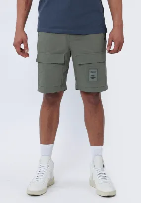 COTTON TERRACE SHORTS OLIVE