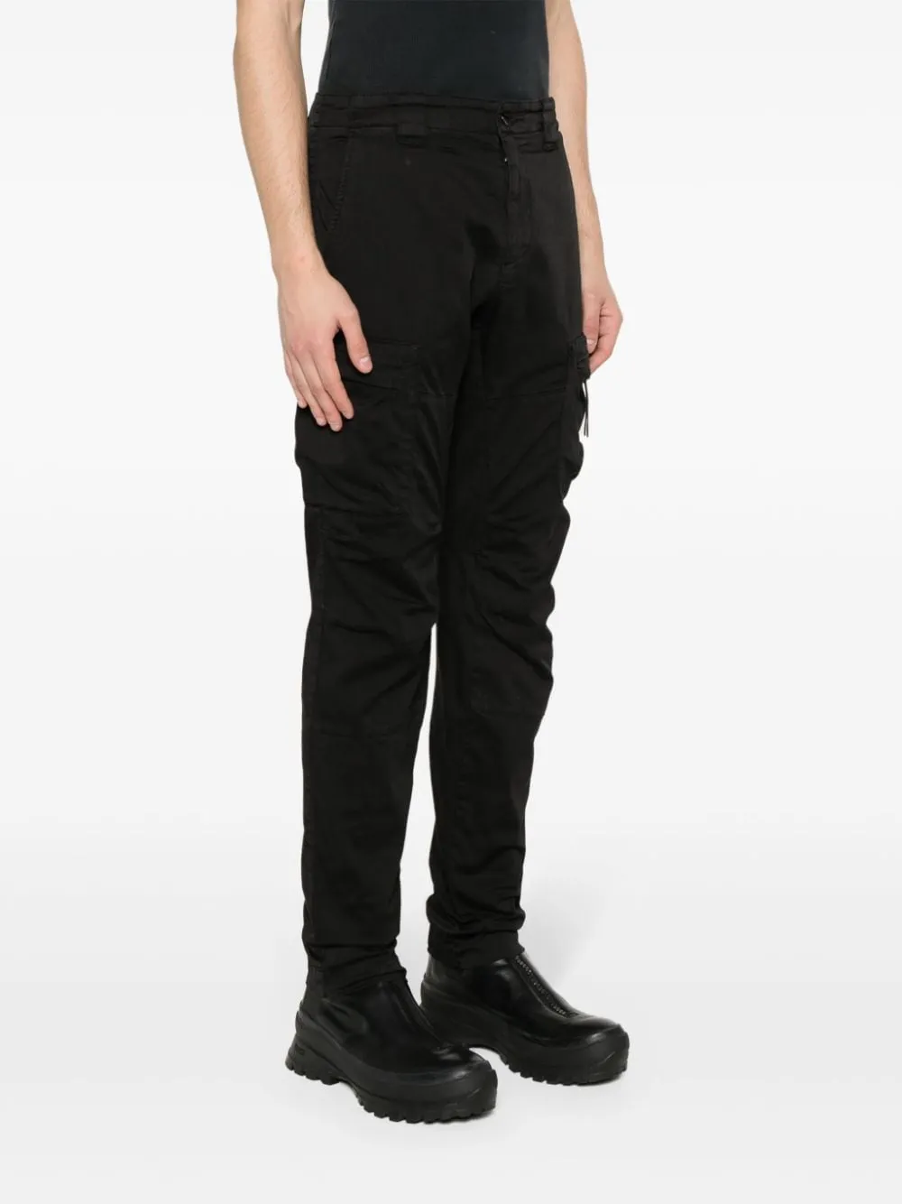 C.P. Company - Pantalon Cargo Stretch Steen Loose