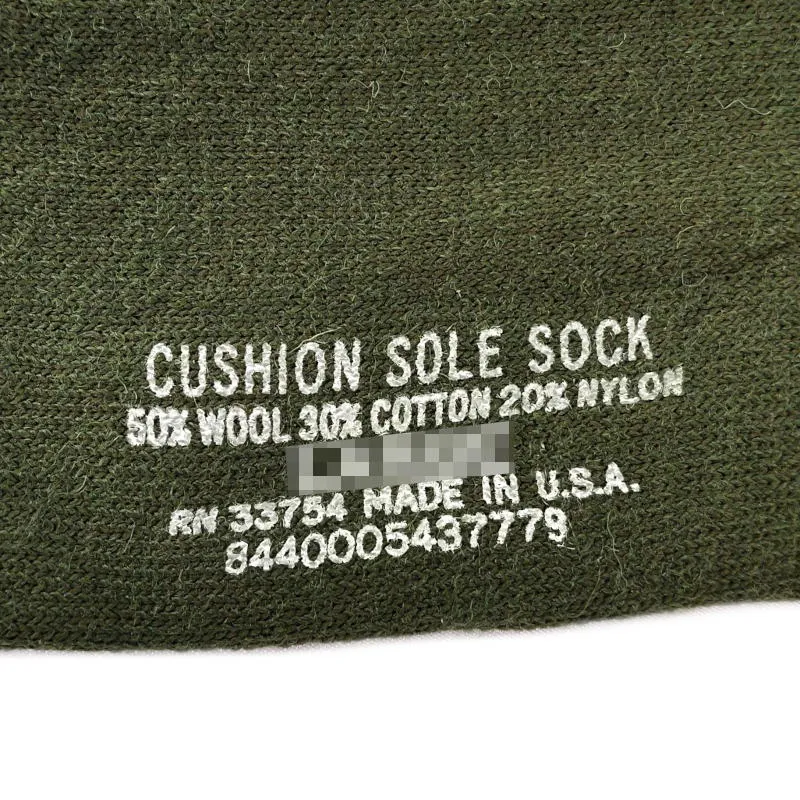 Cushion Sole Olive Drab Socks