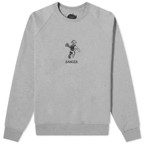 Dancer Og Logo Crew SweatHeather Grey