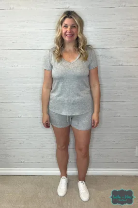 Debbie Short Set - Grey