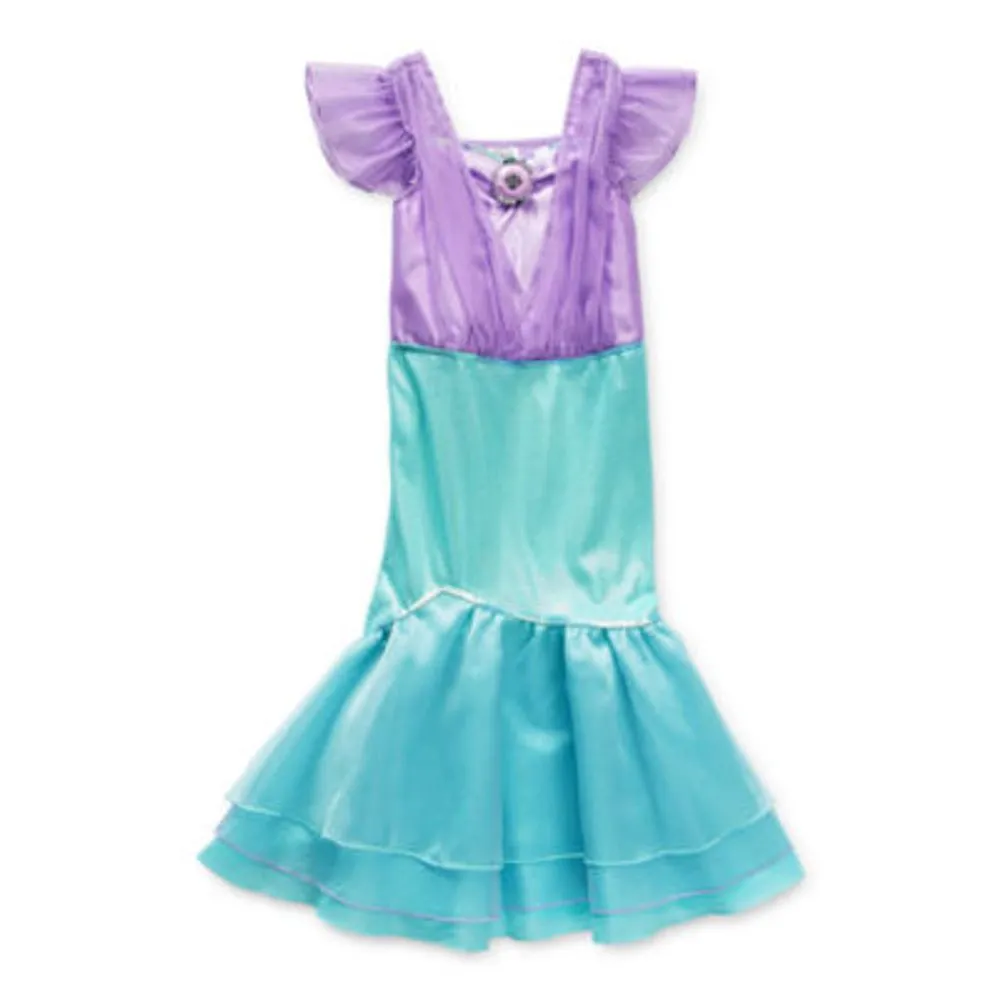 Disney Collection Ariel Roleplay Girls Dress Up Costume