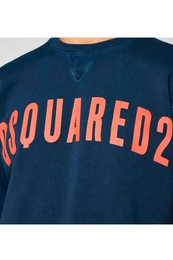 Dsquared2 Famous Logo Sweat Navy