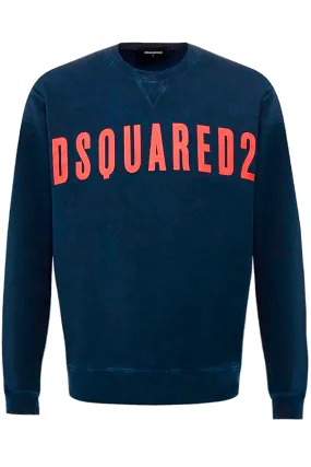 Dsquared2 Famous Logo Sweat Navy