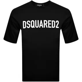 DSQUARED2 Loose Fit T Shirt Black