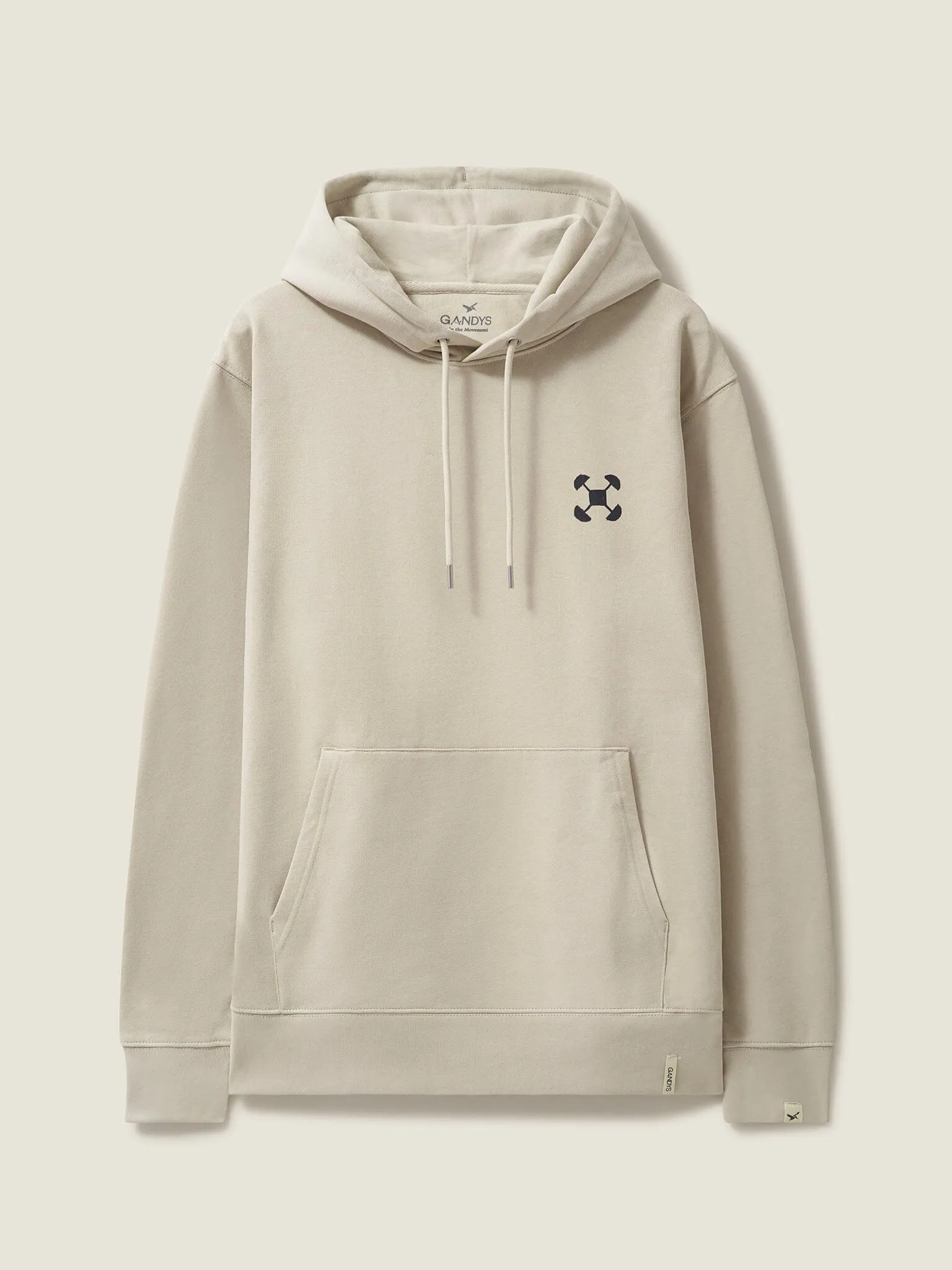 Ecru Ghana Campus Hooded Sweat