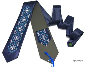 Embroidered Necktie